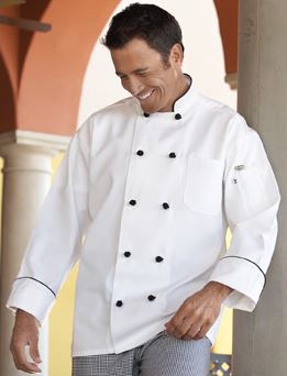 BARCELONA CHEF COAT. CC-0408-25.