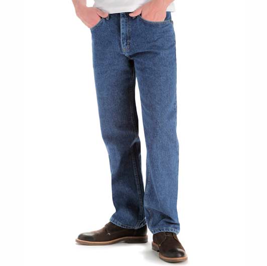 Lee - Relaxed Fit Straight Leg Jean - 36" Inseam