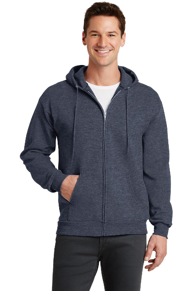 07 - Port & Company® - Core Fleece Full-Zip Hooded Sweatshirt