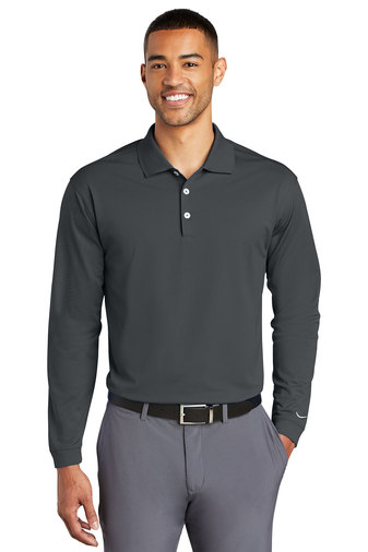 Nike Long Sleeve Dri-FIT Stretch Tech Polo. 466364