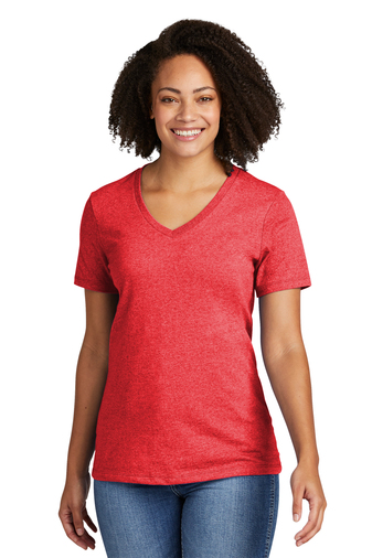 Allmade® Women’s Recycled Blend V-Neck Tee. AL2303