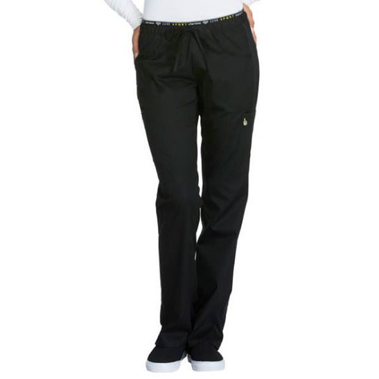 Ladies Mid Rise Straight Leg Pull-on Pant. CK003.