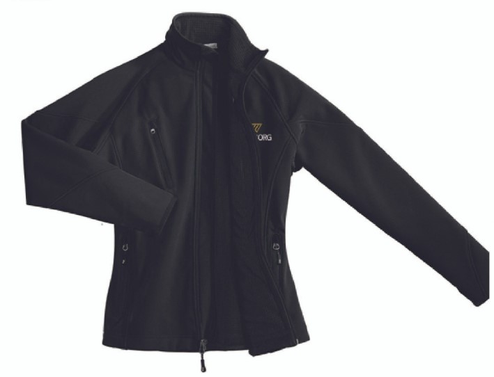 Port Authority Ladies Textured Soft Shell Jacket. L705