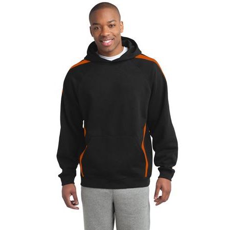 Sport-Tek &#174;  Sleeve Stripe Pullover Hooded Sweatshirt. ST265