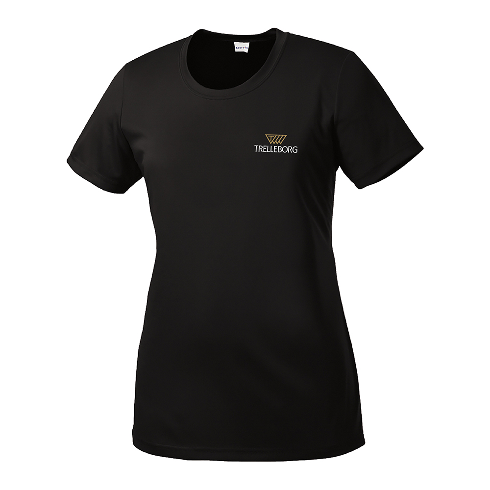 Sport-Tek Ladies Posicharge Competitor Tee. TRE-0006-BK