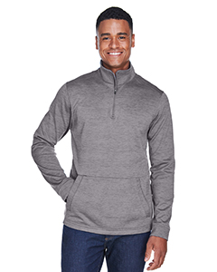 DG798 - Men's Newbury MÃ©lange Fleece Quarter-Zip