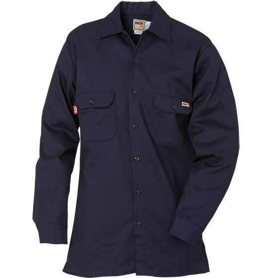 FR 88/12 Cotton Blend Shirts - Navy