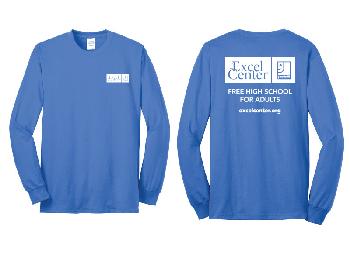 01 - Port & Company &#174;  Tall Long Sleeve Core Blend Tee. PC55LST