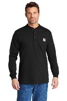 Carhartt® Long Sleeve Henley T-Shirt. CTK128