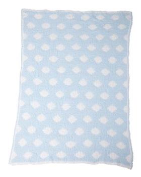 Colorado Clothing - Chunky Chenille Polka Dot Baby Blanket - 2134