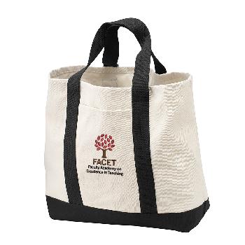 Port Authority - Two-Tone Shopping Tote. B400
