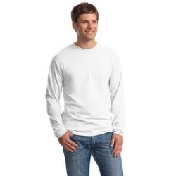 Hanes Beefy-T -  100% Cotton Long Sleeve T-Shirt.  5186