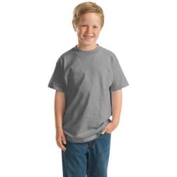Hanes  -  Youth Beefy-T Born to Be Worn 100% Cotton T-Shirt.  5380