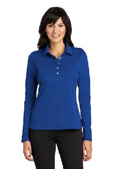 Nike Ladies Long Sleeve Dri-FIT Stretch Tech Polo. 545322