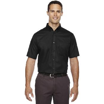 Men's Optimum Short-Sleeve Twill Shirt. 88194