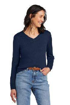 Brooks Brothers ® Women’s Washable Merino V-Neck Sweater. OD-SS-0012