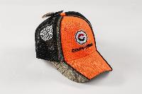 ORANGE BILL CAMO MESH HAT