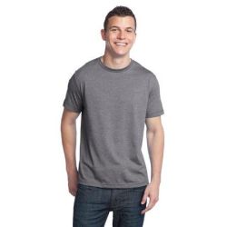 District - Young Mens Tri-Blend Crew Neck Tee. DT142