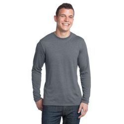 District &#174;  - Young Mens Textured Long Sleeve Tee. DT171