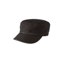   District - Distressed Military Hat.  DT605