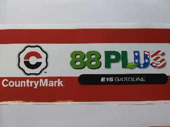 88 PLUS DECAL 12.75" X 4.75" New 88PLUS W/E15 Med