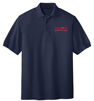 Port Authority &#174;  Silk Touch&#153; Polo.  K500 (MRSH  T (587-c1) - left chest) Non-Inventory Size