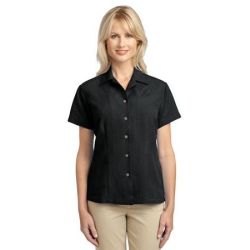 Port Authority - Ladies Patterned Easy Care Camp Shirt. L536
