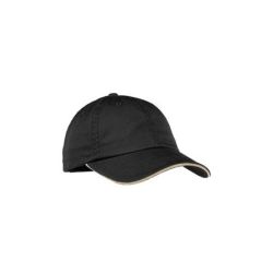 Port Authority Ladies Sandwich Bill Cap with Striped Closure. LC830