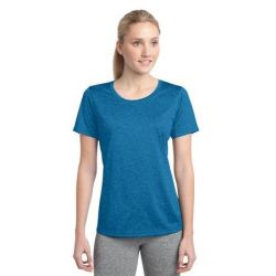 Sport-Tek &#174;  Ladies Heather Contender Scoop Neck Tee. LST360