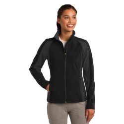 Sport-Tek &#174;  Ladies Colorblock Soft Shell Jacket. LST970