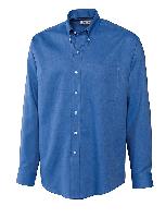 Men&apos;s Big And Tall L/S Epic Easy Care Nailshead Shirt