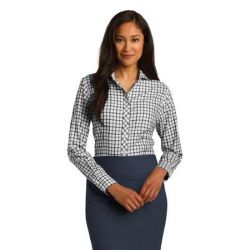 Red House &#174;  Ladies Tricolor Check Non-Iron Shirt. RH75