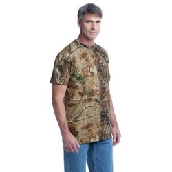 Russell Outdoors &#8482;  - Realtree Explorer 100% Cotton T-Shirt with Pocket. S021R