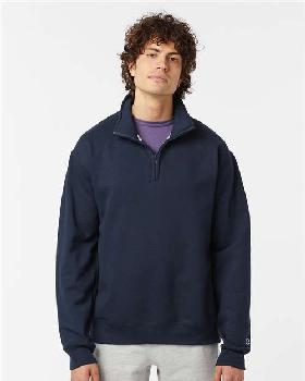 Champion - Powerblend® Quarter-Zip Sweatshirt.  ODGDW-S450-NFP 