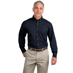 Port Authority - Long Sleeve Twill Shirt.  S600T